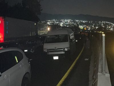 Diez horas duró el bloqueo de la autopista México-Puebla
