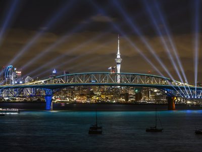 Feliz 2022: así recibió Nueva Zelanda el Año Nuevo