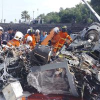 Helicópteros militares de Malasia se estrellan en un entrenamiento