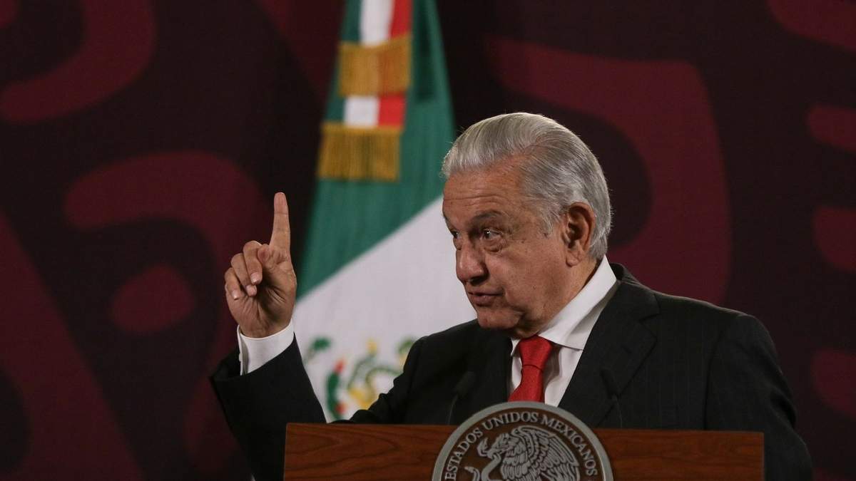 El presidente López Obrador
