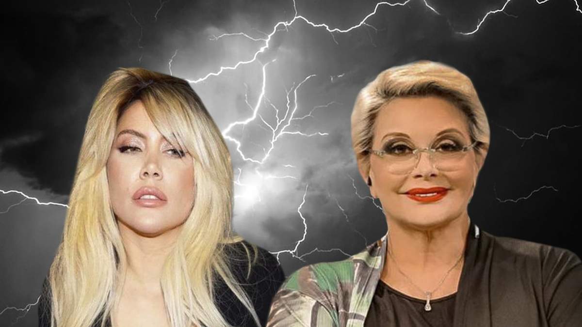 Wanda Nara y Carmen Barbieri. Fuente: (Minuto Neuquén)