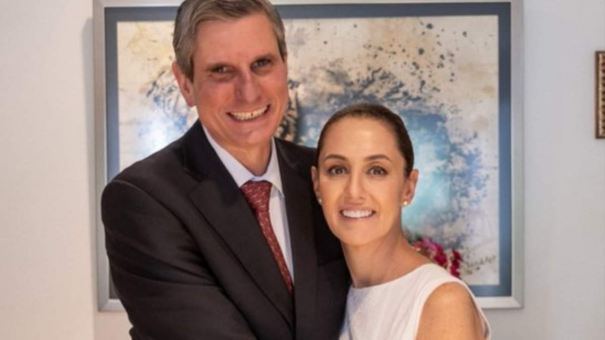 Claudia Sheinbaum y Jesús María Tarriba Unger