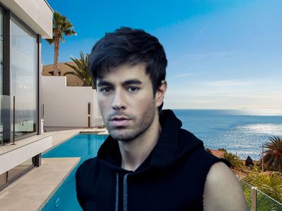 Vista especial: la imponente pileta que da un toque único a la mansión de Enrique Iglesias en Miami