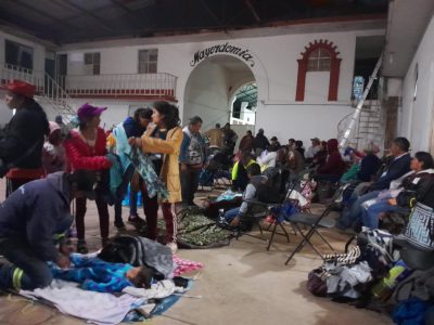 Conflicto agrario en Oaxaca deriva en desplazamiento forzado de 214 indígenas de Yosondúa