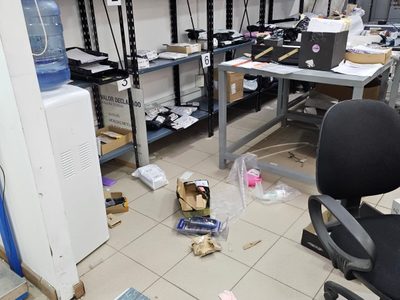 Llamativo robo en la oficina de Correo Argentino en la terminal de colectivos