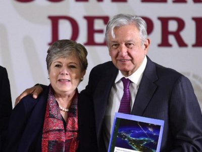 Alicia Bárcena expresó su “profundo agradecimiento” a AMLO por nombrarla titular de la SRE