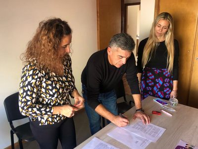 Convenio para trabajar en la prevención y erradicación de las violencias hacia las mujeres