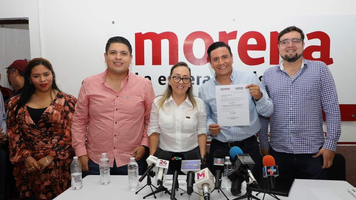 Conferencia de Ulises Bravo, hermano de Cuauhtémoc Blanco, como dirigente de Morena en Morelos