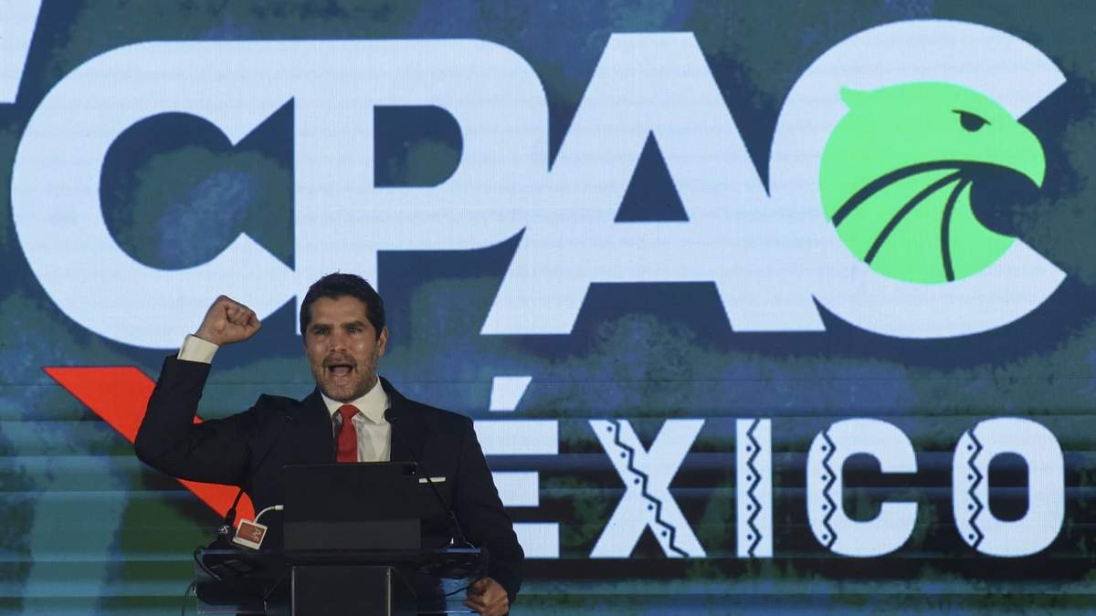 Eduardo Verástegui, en la CPAC de 2022