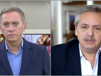 "Impresentable": Marcelo Bonelli recibió la peor acusación en plena entrevista con Alberto Fernández
