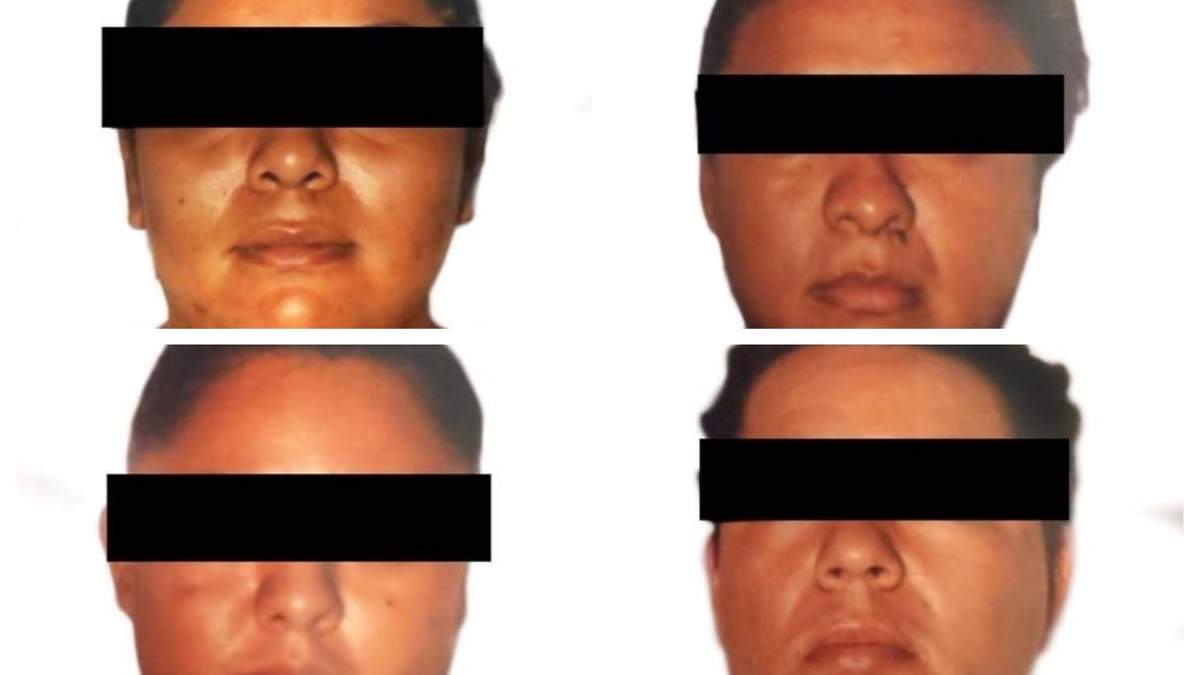 Las cuatro mujeres detenidas y vinculadas a proceso