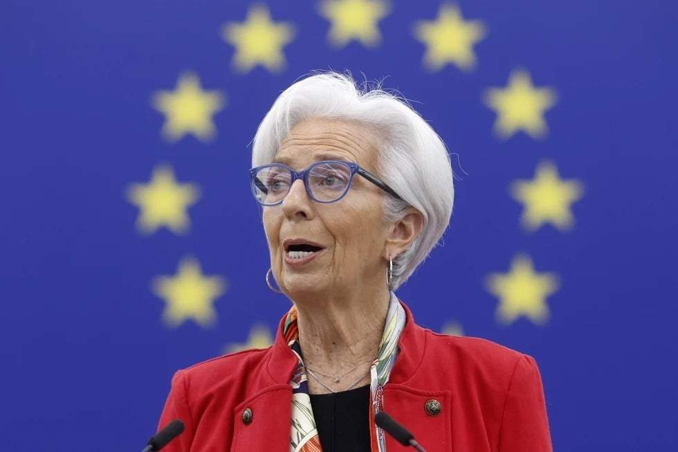 La presidenta del Banco Central Europeo, Christine Lagarde
