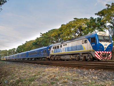 Cambian los horarios del tren San Martín durante el fin de semana