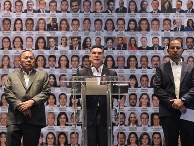 “Alito” Moreno responde al PAN y PRD: El PRI no recibe ultimátum de aliados ni de adversarios