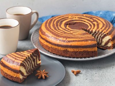 Torta cebra: ponete la 10 con esta receta súper fácil de hacer y perfecta para acompañar con mate o tereré