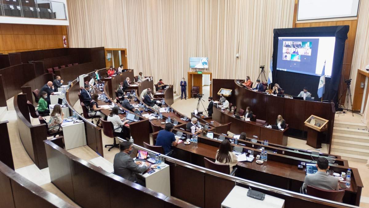Legislatura de Neuquén. Fuente: (Twitter)