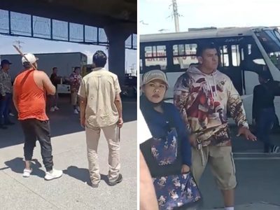 Comerciantes riñen en inmediaciones del tren El Insurgente; hay cuarto heridos (Video)
