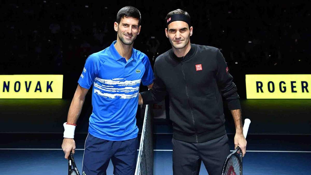Djokovic vs Federer. Fuente (Instagram)
