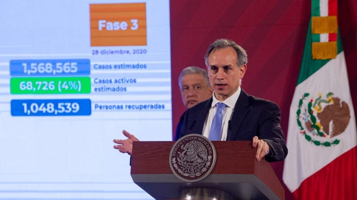 Hugo López-Gatell, en conferencia mañanera