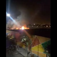 Ahora le tocó al Mercado Morelos: un incendio consumió al menos 15 puestos (Video)