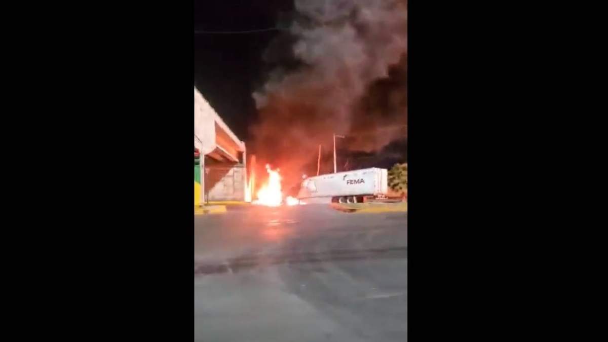 El 13 de marzo se desataron bloqueos e incendio de autos tras la captura de "El Huevo"