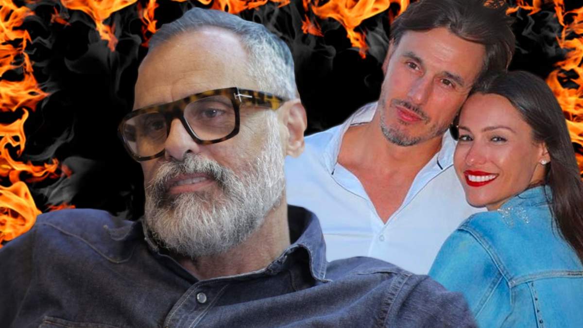 Jorge Rial, Pampita y Roberto García Moritán. Fuente: (Minuto Neuquén)