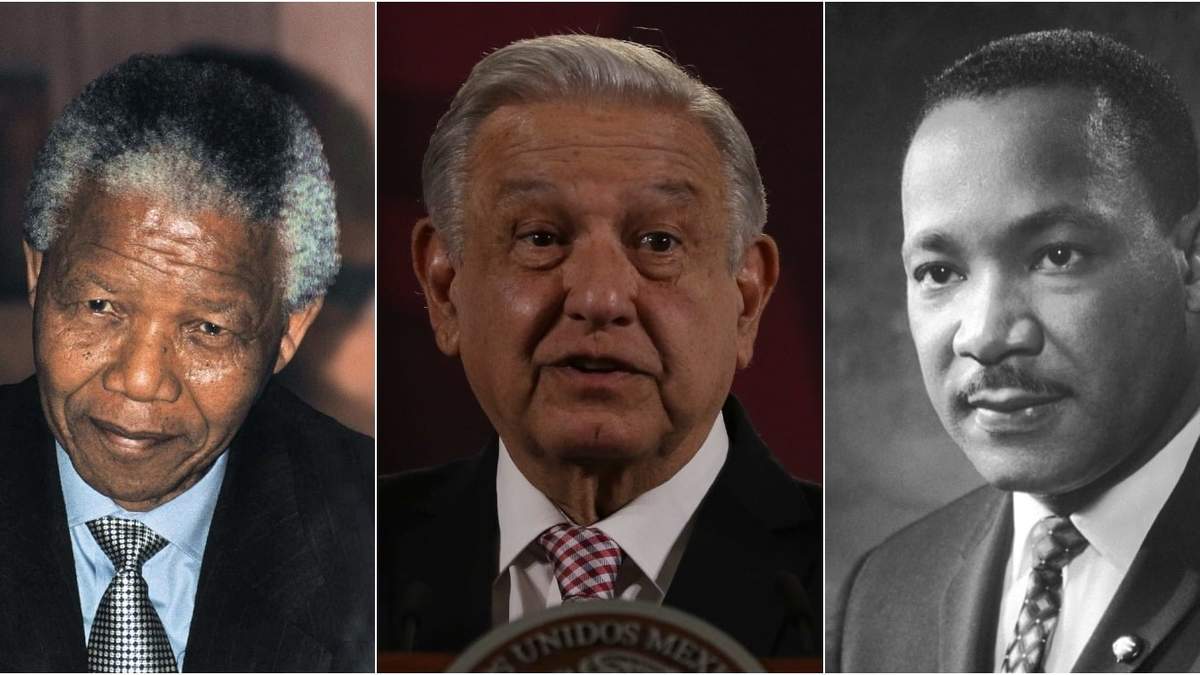 Mandela, AMLO y Luther King