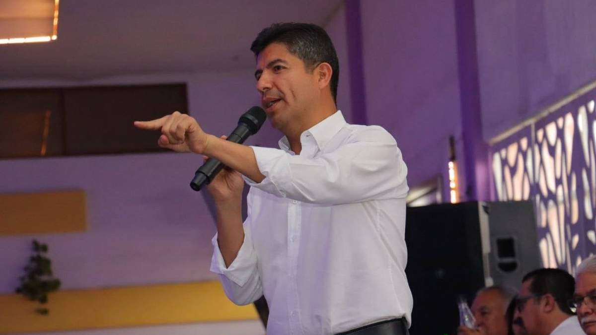 Eduardo Rivera Pérez, candidato a la gubernatura por la coalición Mejor Rumbo para Puebla