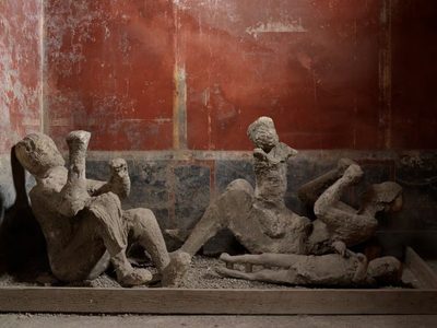 ADN corrige la historia de víctimas de la erupción de Pompeya