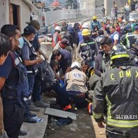 Cuatro heridos por derrumbe en construcción de hospital recién supervisado por Sheinbaum