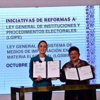 Sheinbaum enviará leyes secundarias para elección de jueces y ministros