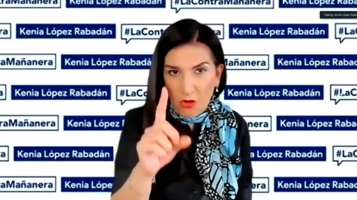 La senadora del PAN, Kenia López Rabadán
