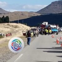 Once heridos por un choque multiple en la Ruta 40 cerca de Junín de los Andes