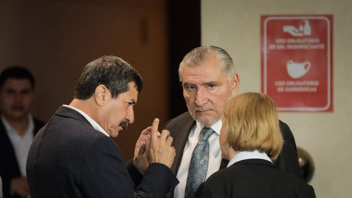 Javier Corral y Adán Augusto López