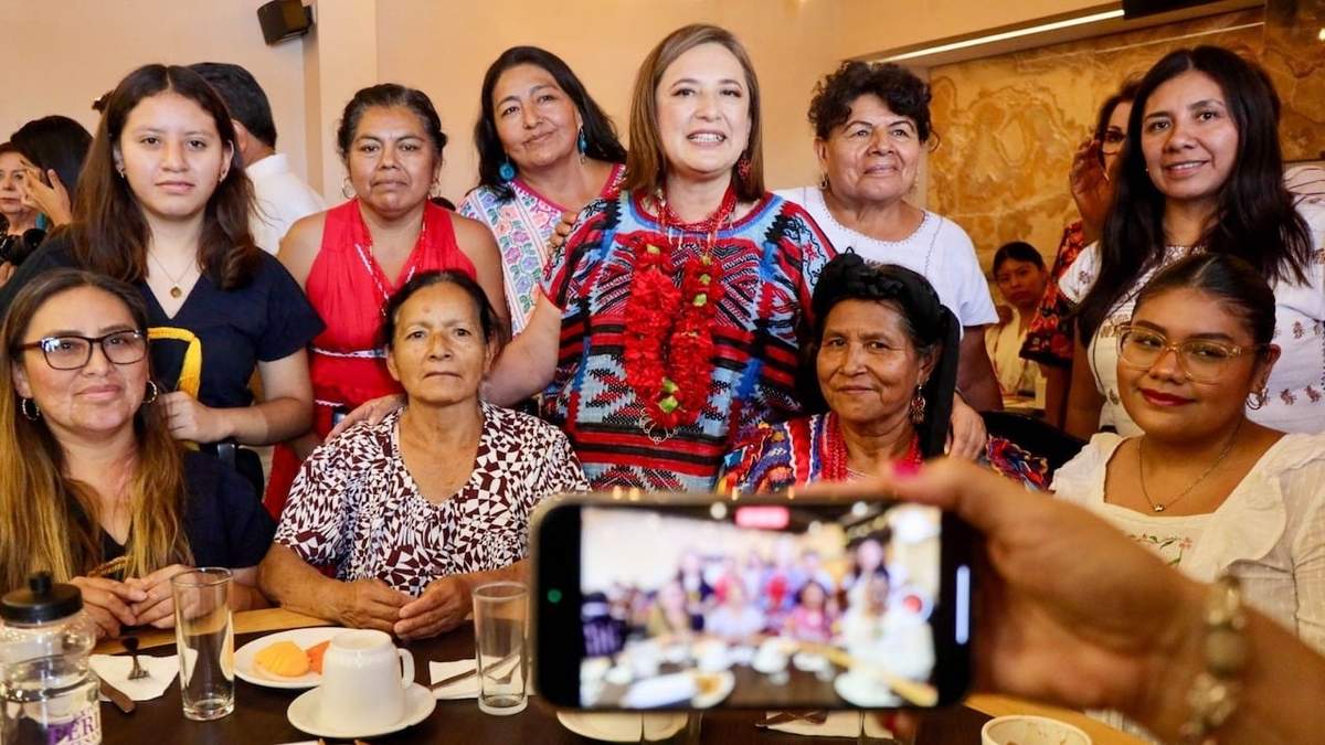 Xóchitl Gálvez en Oaxaca