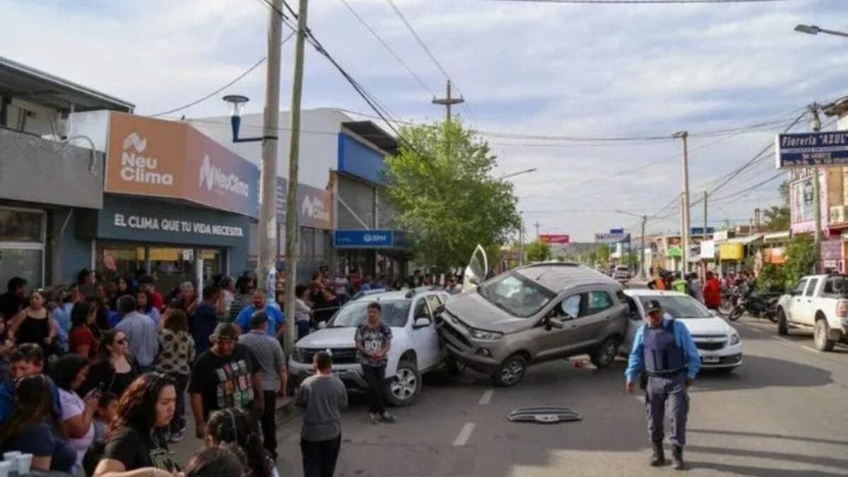 Choque en el oeste de la ciudad. Fuente: (Facebook).