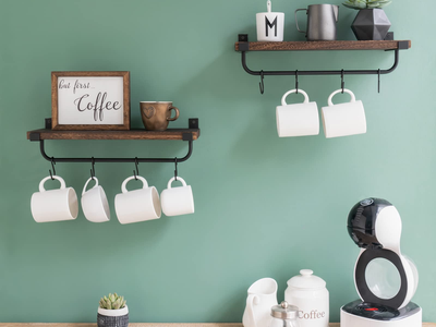 Si te quedaron cajones de tus muebles viejos, no los tires: mirá cómo decorar tu cocina sin gastar un peso