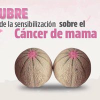 Causa indignación el uso de melones en campaña oficial contra el cáncer de seno en NL