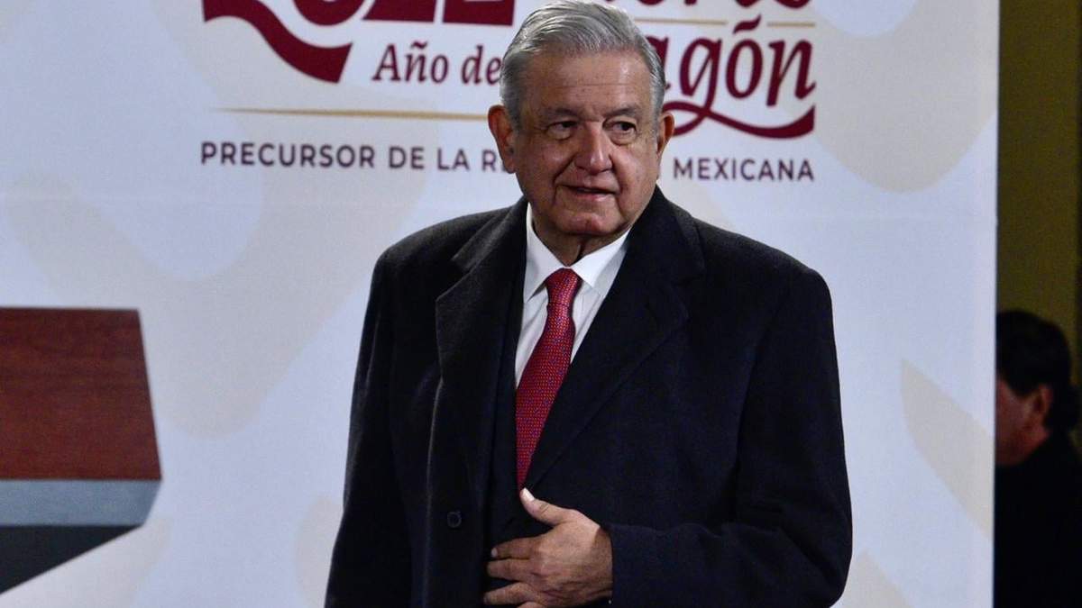 El presidente López Obrador
