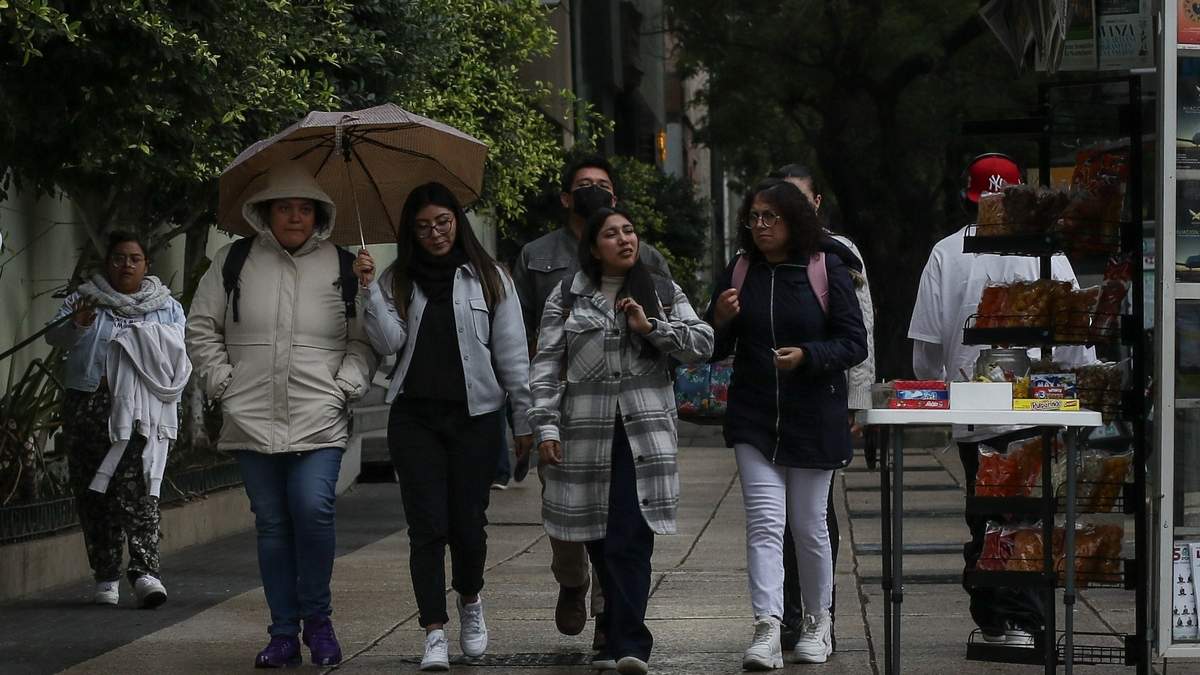 2023 cerrará con lluvias y ambiente gélido