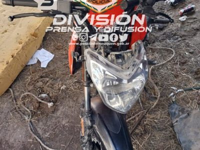 La justicia tuvo que ordenar un allanamiento en una vivienda para recuperar una moto robada