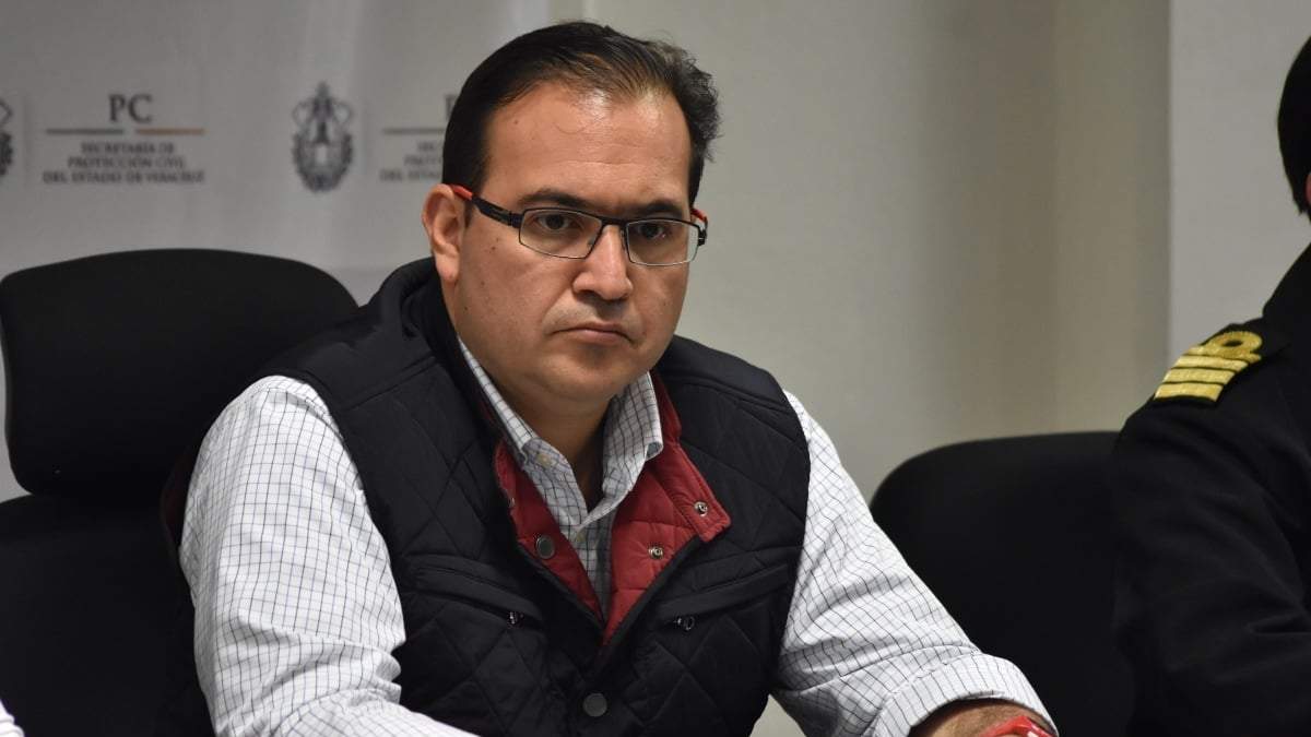 El exgobernador de Veracruz, Javier Duarte