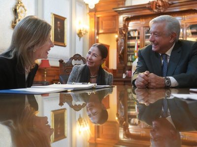 AMLO se reúne con asesora de seguridad de EU; combate a tráfico de armas y fentanilo entre los temas