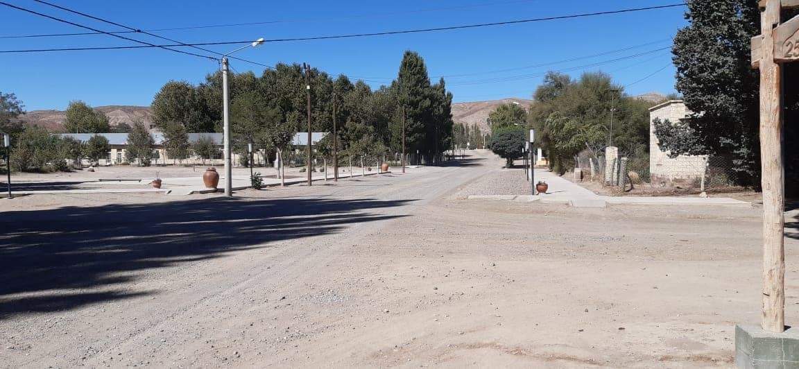 Aislamiento social obligatorio en Bajada del Agrio.