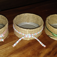 No tires las latas de atún y transformalas en hermosos regalos navideños para la familia, sin gastar