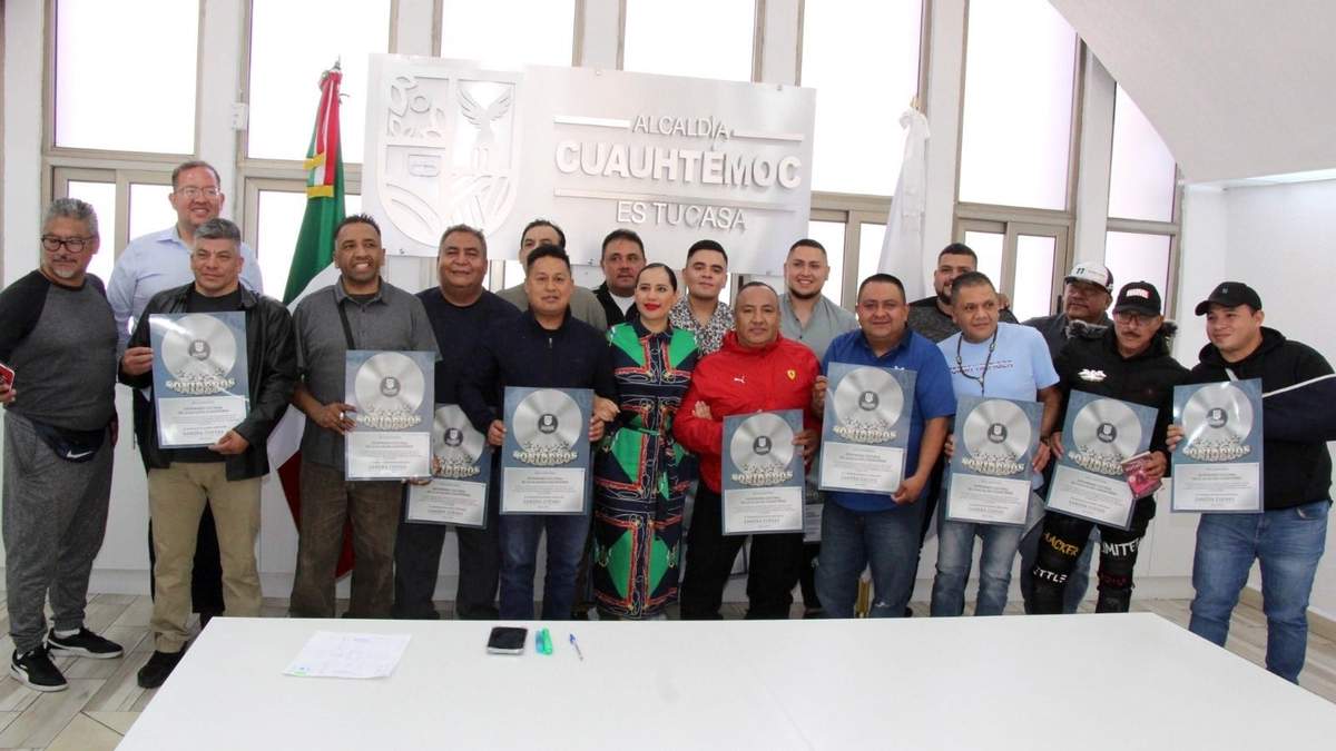 La alcaldesa de la Cuauhtémoc, Sandra Cuevas, declaró a los sonideros patrimonio cultural de la alcaldía
