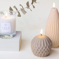Sin gastar fortuna en un bazar: mirá lo fácil que es pintar tus velas para un día especial, como si recién las compraras