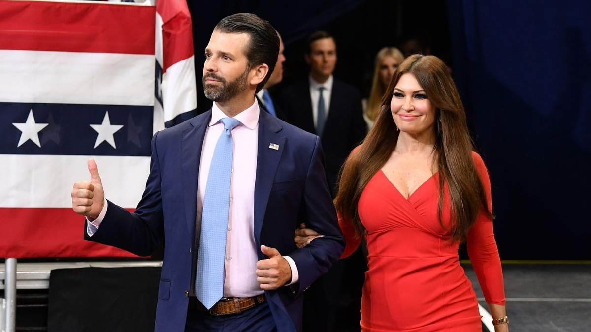 La novia del hijo mayor de Trump tiene coronavirus. Fuente: (Twitter)