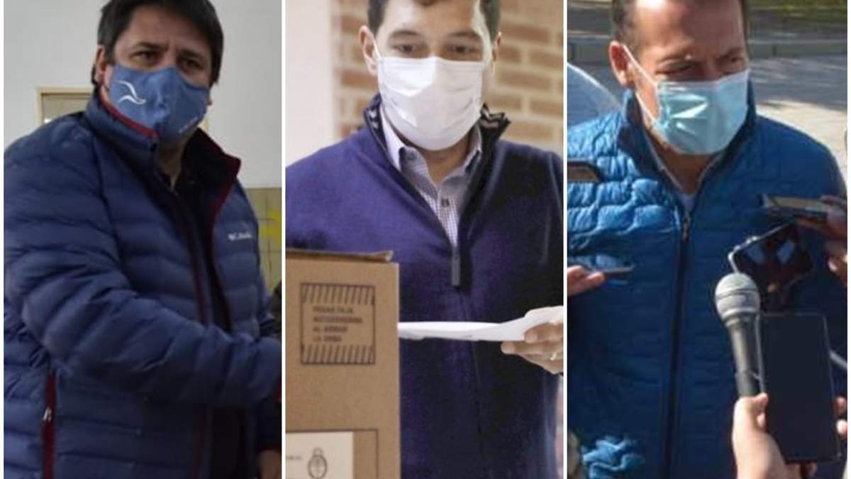 Gutiérrez, Koopmann y Gaido ya votaron. Fuente: (Minuto Neuquén)