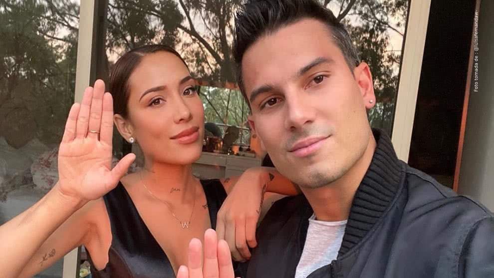 Luisa Fernanda W y Pipe Bueno. Fuente: (Instagram)